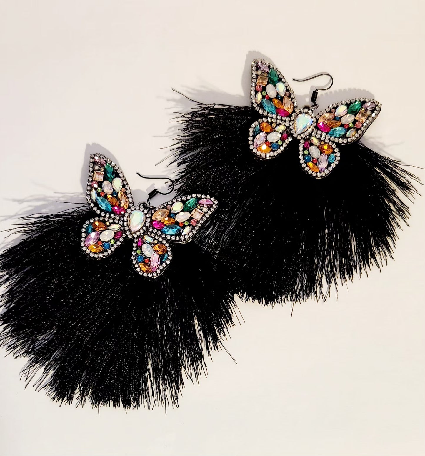 Black Butterfly Tassel